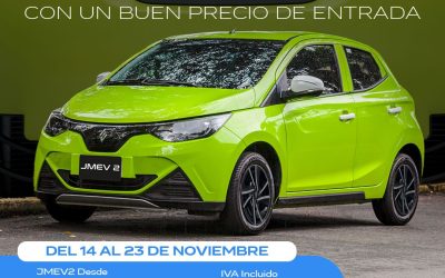 JMEV2 año modelo 2026 por $55.990.000 IVA Incluido: ¡Oferta exclusiva del 14 al 23 de noviembre de 2025!