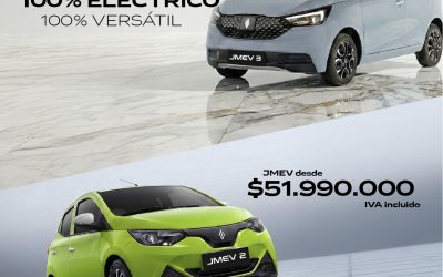 Tus eléctricos JMEV desde $51.990.000 IVA Incluido: ¡Oferta exclusiva hasta el 28 de febrero del 2026!